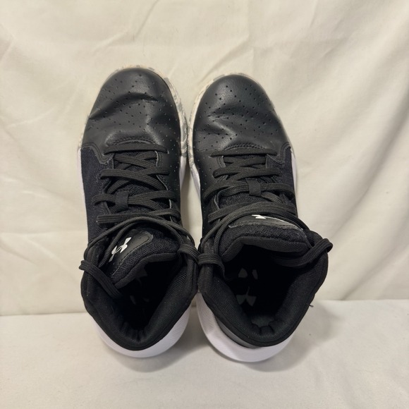 Under Armour Boys‎ Jet 21 3024794-001 Black Basketball Shoes Sneakers Size 4Y - Picture 6 of 8